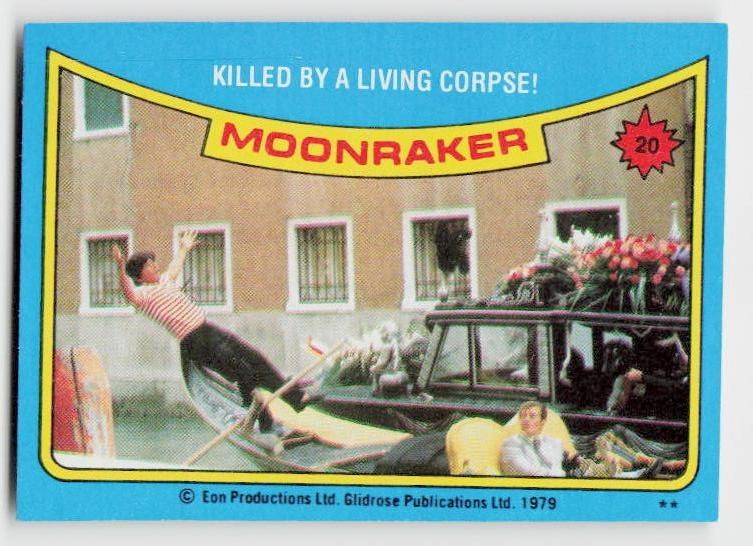 1979 Topps Moonraker #20 Killed by a living corpse! | eBay
