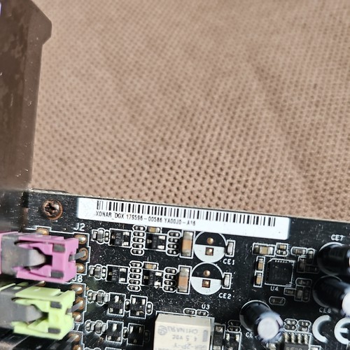 Lot of 3 Asus Xonar DGX ASM 752807 PCIe Professional in Sound Card *AS IS* - Zdjęcie 5 z 8