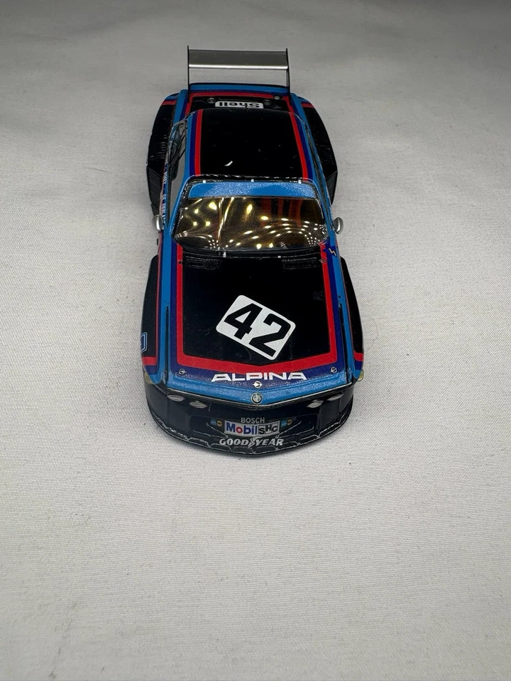 BMW 3.5 CSL #42 Le Mans 1976 Posey De Fierlandt Grohs Spark S-LM13 1/43 Alpina Foto 2 de 4