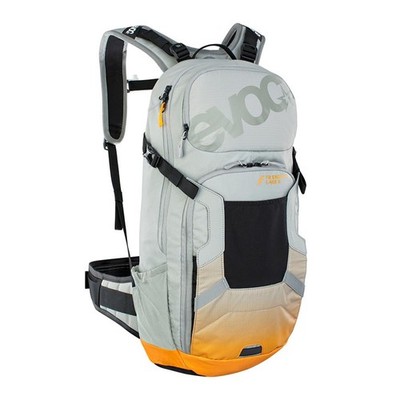 EVOC FR Enduro E-Ride Protector Backpack 16L - Stone/Bright Orange 100121132-M/L