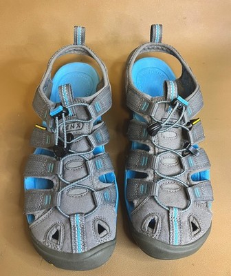 Keen Clearwater CNX Women s Sandals 9US Gargoyle Norse Blue Water