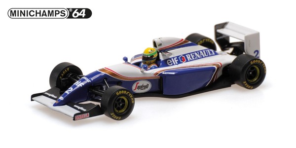Minichamps Senna Collection Williams Renault FW16 1/64 Modell 1994-image
