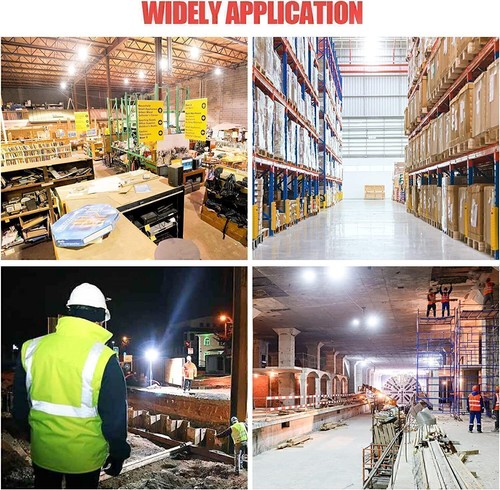 80W LED Temporary Work Light with Hook for Mine Wharf Job Site Factory Lightings - Picture 8 of 12