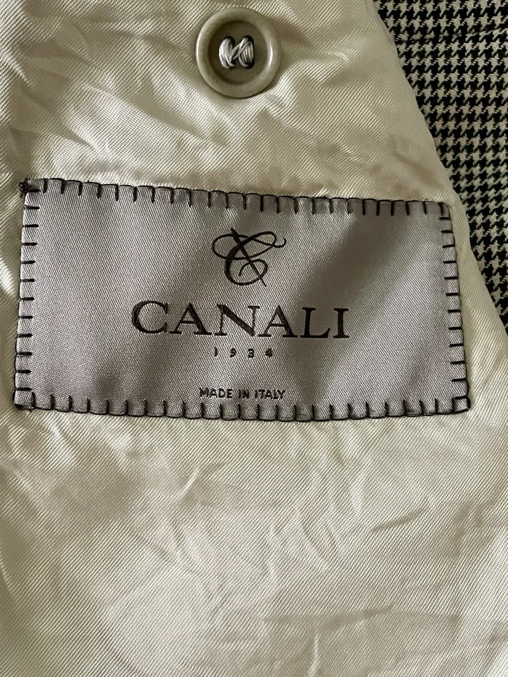 Canali Silk Wool Blazer Men’s Italy 52% Silk Sport Jacket 40R USA 50R EU - Image 2 of 4