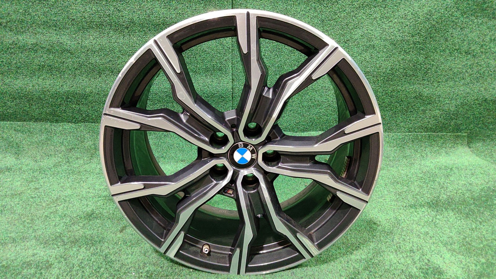 BMW Disk wheel light alloy Orbitgrey 8JX19 5-Y spoke OEM 36108092163
