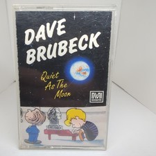 Dave Brubeck Quiet As The Moon Cassette 1991 MusicMasters Peanuts Jazz Linus