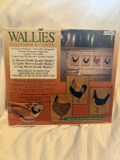 Wallies Wallpaper Cutouts -Warren Kimble Roosters NEW Set of 25 Pre-Pasted 12941