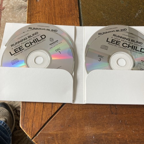 Lee Child/Jack Reacher Audio Books - Tripwire and Running Blind. Lot Of 2! - Picture 12 of 16