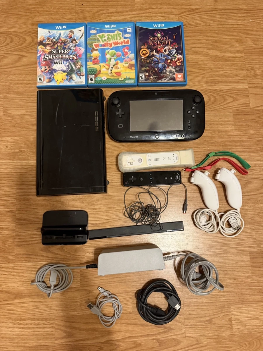 25+ Nintendo Wii U - Deluxe HDMI Video Game Consoles for sale