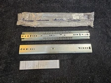 (QTY 2) Accuride C7957-20D 20" Full-Extension Heavy-Duty Ball Bearing, Zinc