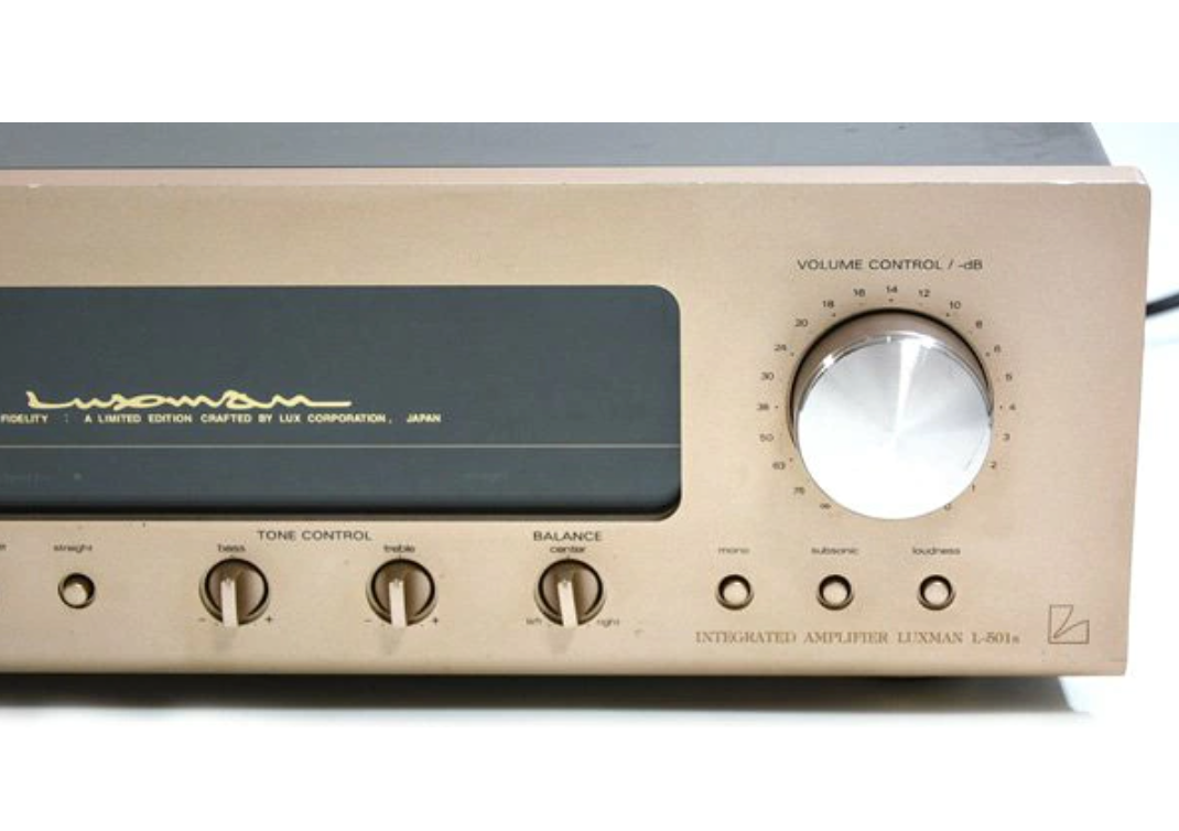 【美品・リモコン付】LUXMAN ラックスマン L-501s プリメインアンプ LUXMAN L-501s Integrated Amplifier 70W+70W MM Phono, Remote