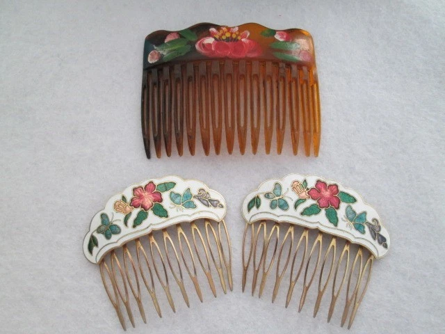 cloisonne hair combs products for sale | eBay display picture 3