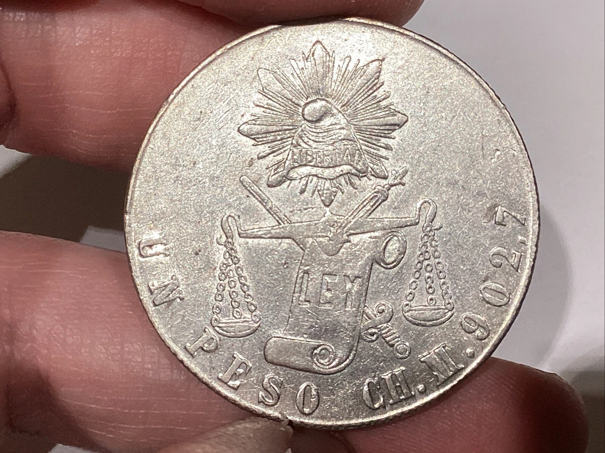 1872 Year Silver Mexican Coins for sale | eBay