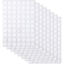 JANYUN Double Sided Sticky Dots Removable Round Putty Clear Tack No Trace Wat...