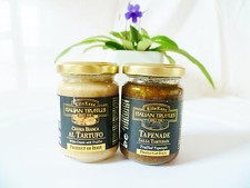 Tapenade de trufa Tartufo blanco y aestivum 2x130g pasta de trufa salsa crema