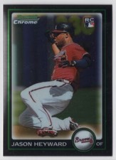2010 BOWMAN CHROME ROOKIE JAYSON HEYWARD DODGERS R55