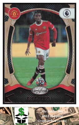 【USED】 Manchester United POGBA 21-22 2021-22 Chronicles Certified Premier League #162 Paul Pogba