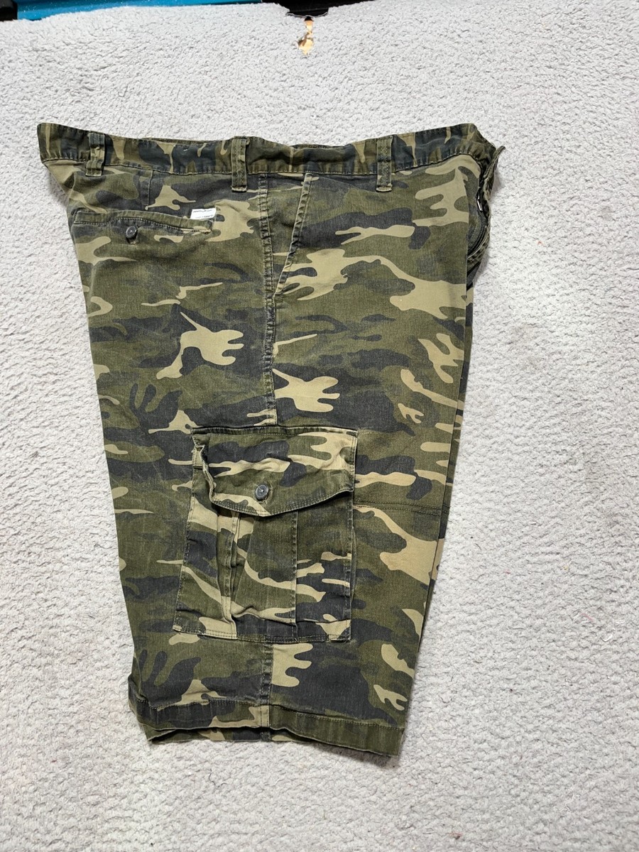 【DISCERNMENT】Run Camo Carpenter Bermuda Pants Sixteen Ouncez - Carpenter Camo Short Pants – SIXTEEN OUNCEZ