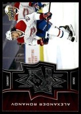 2020-21 Upper Deck SPx Finite Alexander Romanov 0158/2999 Montreal Canadiens