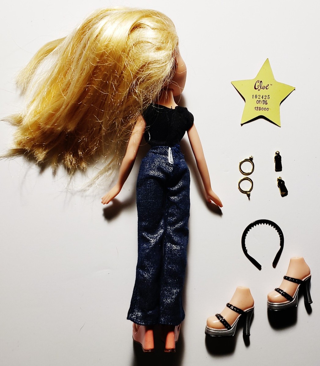 Vintage 2002 MGA Bratz Funk 'N' Glow Cloe 10