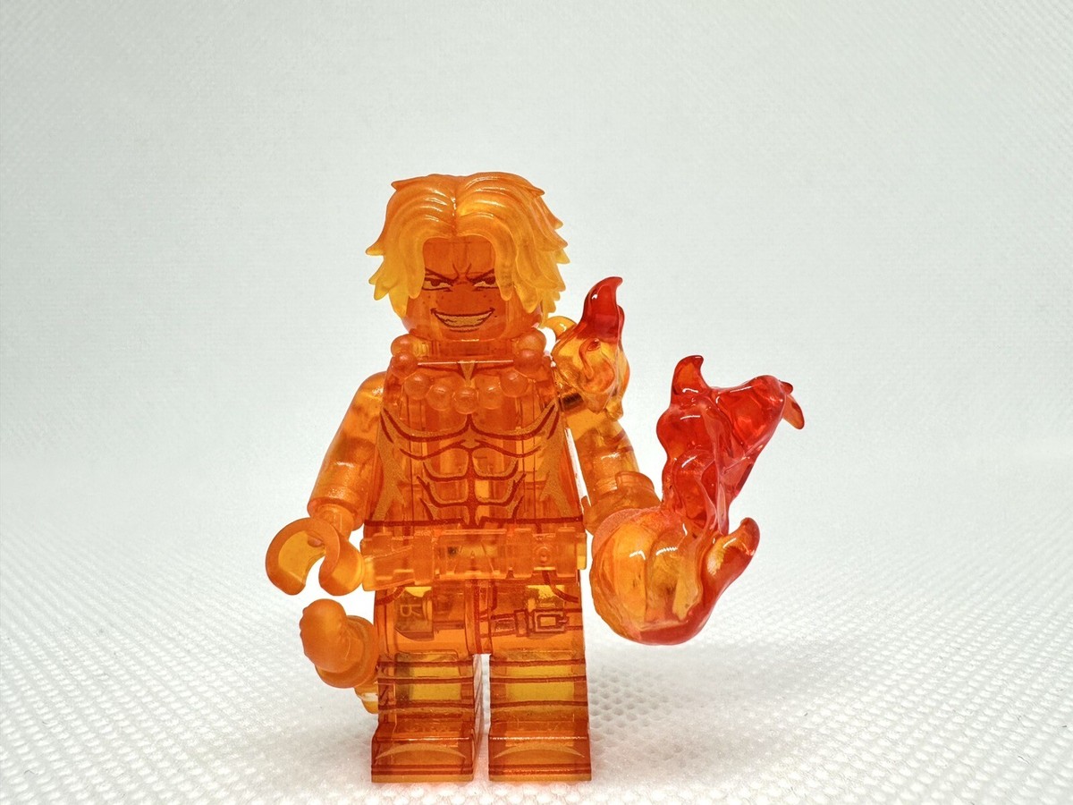 One Piece Portgas D Ace Custom Lego Minifigure | eBay