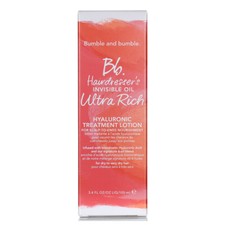 Bumble Bumble Hairdressers Invisible Oil Ultra Rich Hyaluronic Treatment 3.4oz