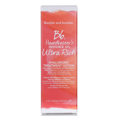 Bumble & Bumble Hairdressers Invisible Oil Ultra Rich Hyaluronic Treatment 3.4oz