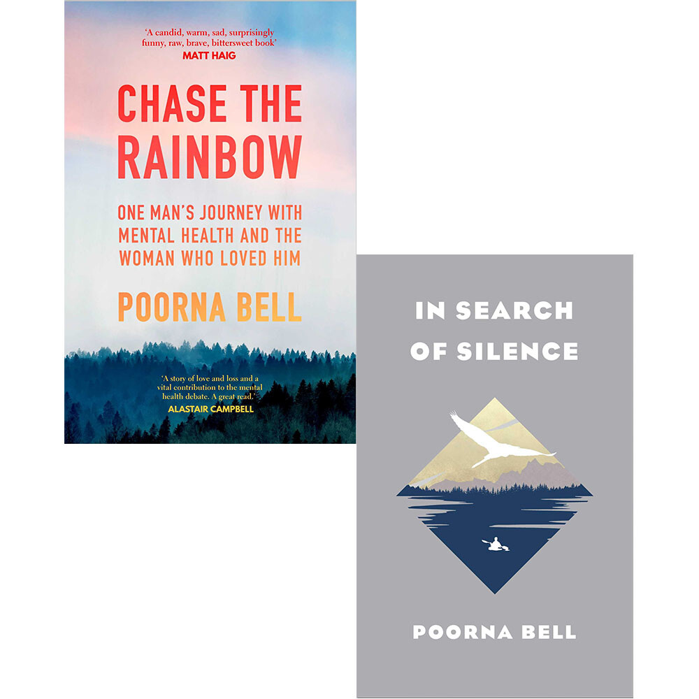 Chase the Rainbow ,in search of silence 2 Books Collection by Poorna bell