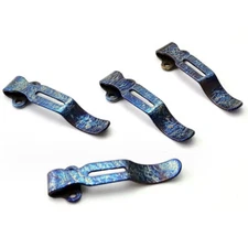 for Benchmade 535 Bugout 551 Folding Knife Titanium Deep Carry Back Pocket Clip