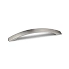 Brushed Nickel Kitchen Handle 160mm Bow Pull Cupboard Unit Cabinet Door Drawer