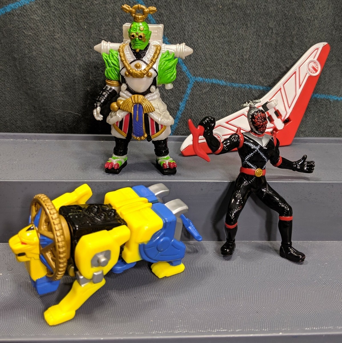 大嶋啓之　NINJA TRAPS/NINJA ACTION TEAM Ninja Assault Team - Colored Ninja Action Figures - Ninja