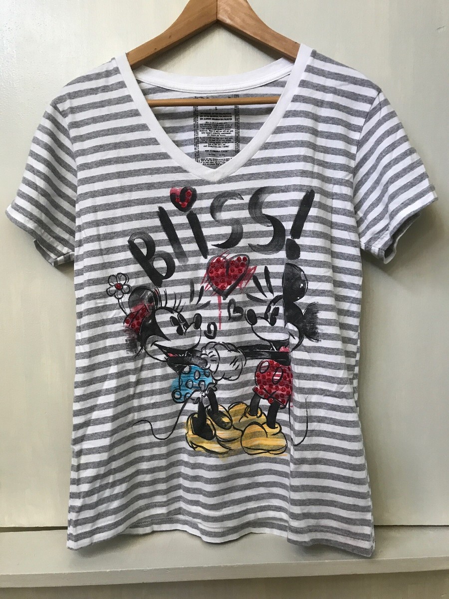 売れ筋商品|||ラッキーブランド カットソー トップス レディース Women's Minnie & Daisy T-Shirt Blue Disney Womens Plus Size T-Shirt Minnie Mouse Daisy Duck