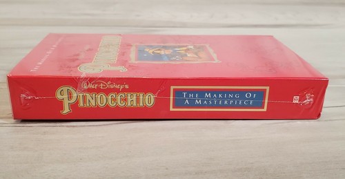 Vintage Pinocchio Making of VHS Walt Disney NEW Factory Sealed Rare HTF - Picture 3 of 12