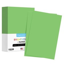 11 x 17" Lime Green Bright Colored Paper - Regular 24lb Paper - 500 Sheets