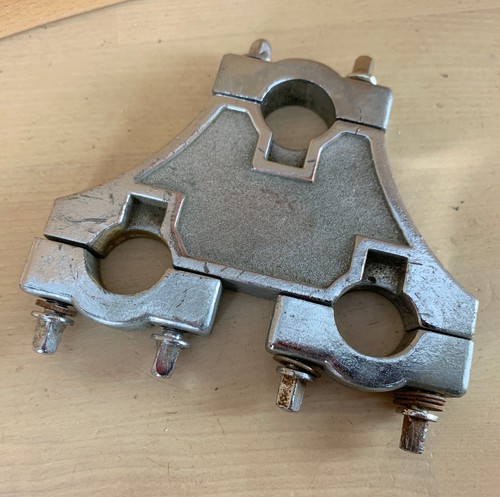 PEARL 3-Way Multi-Clamp Tube Mount Rack Tom Cymbal Arm Holder Part 80s ...