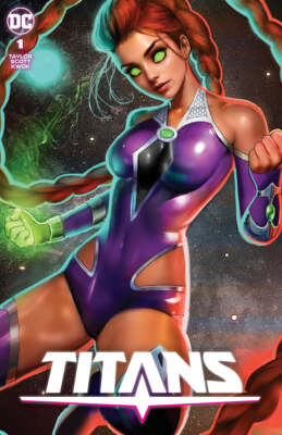 TITANS #1 (DC COMICS 2023) NM 616 SYNDICATE EXCLUSIVE SZERDY STARFIRE VARIANT