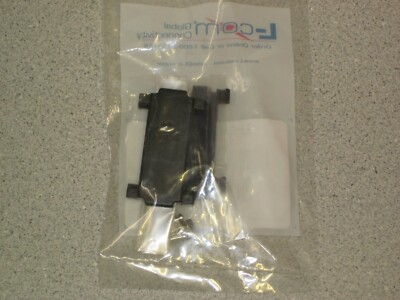 20 L-COM DHP9B Half D-Sub Cover Pair DB9 Black