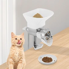 Manual Feed Pellet Machine For Cats Birds Fishing Table Feed Making Machine