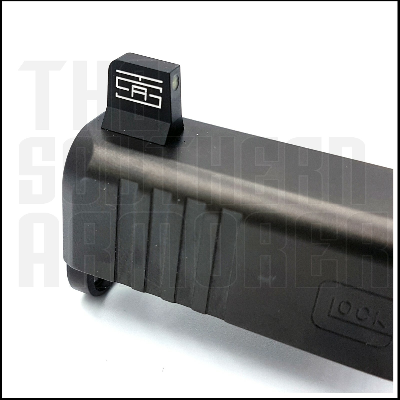 TALL NIGHT SIGHTS FOR RED DOT MOS GLOCK 42 43 43X 48 FRONT AND REAR SET TSA IBBY