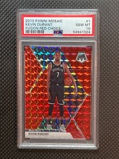 2019-20 Panini Mosaic Mosaic Choice Red Fusion KEVIN DURANT PSA 10 /88