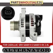 Alternator for Cadillac SRX 10-11 Saab 9-5 10-11 9-4X 2011 150A 12V CW 6-Groove
