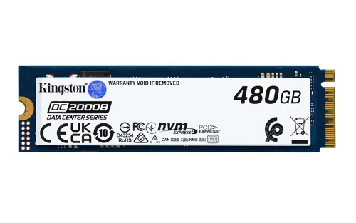 480GB Kingston DC2000B M.2 NVMe SSD 2280 PCIe Gen4 x4 7000MB/s R 800MB/s W - Picture 1 of 2