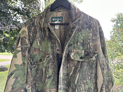 個人装備 90s Vintage TREBARK Camo BIGSIZE VTG 80s Gander Mountain Trebark Camouflage Hunting Coat Coverall