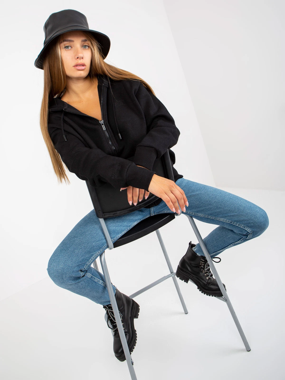 VETEMENTS Maglione donna felpa con cappuccio