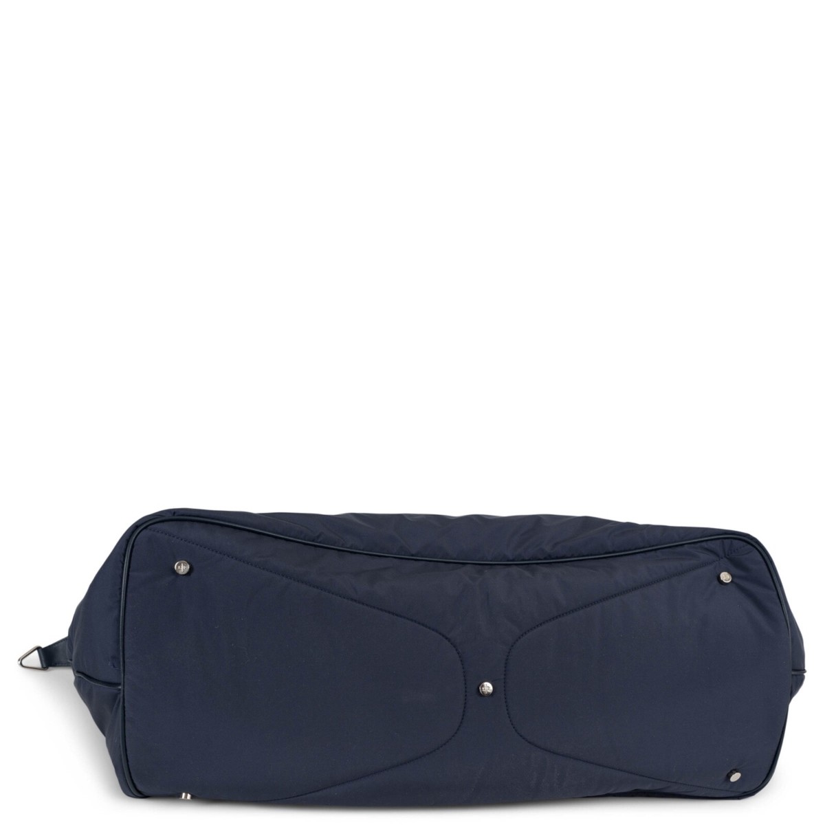 71650 auth LORO PIANA navy blue nylon VOYAGER DUFFLE GRANDE  display picture 1