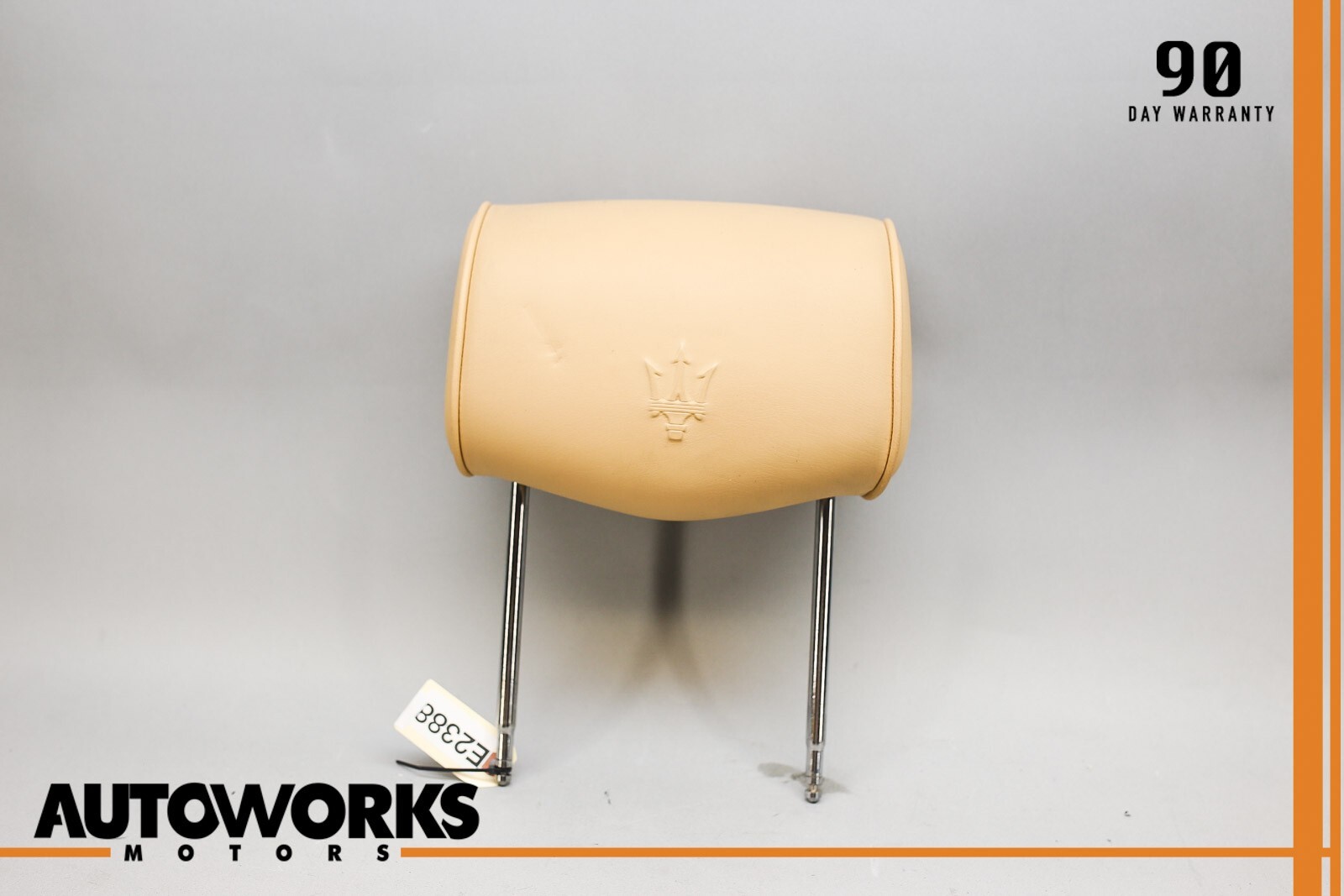 03-13 Maserati Quattroporte M139 Front Right or Left Seat Head Rest Headrest OEM