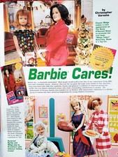 5pg History Article  Pics BARBIE CARES - Dolls that Benefit Charity