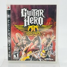 Guitar Hero: Aerosmith (Sony Playstation 3, 2008) PS3 Complete CIB