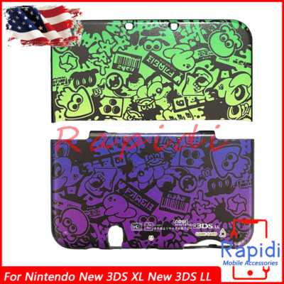 New For Nintendo New 3DS XL/LL Splatoon 3 Edition Protective Case