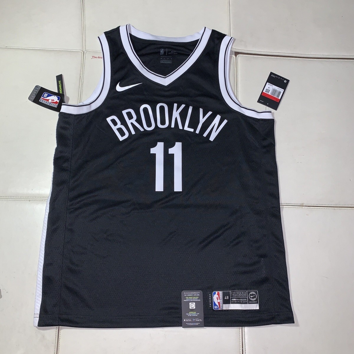 Nike NBA Swingman Jersey Kyrie Irving Nets Icon Edition Size